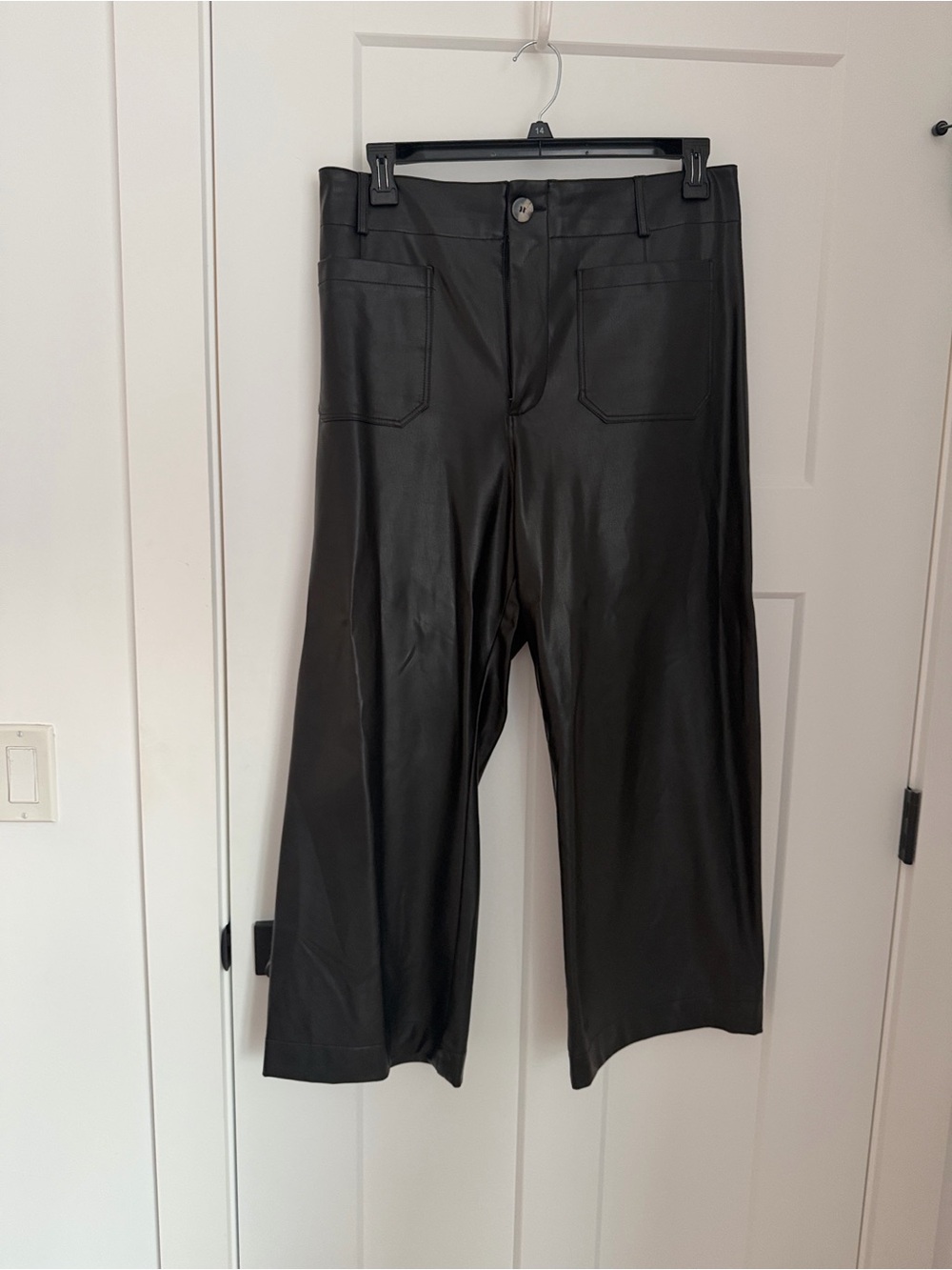 anthropologie maeve colette faux leather